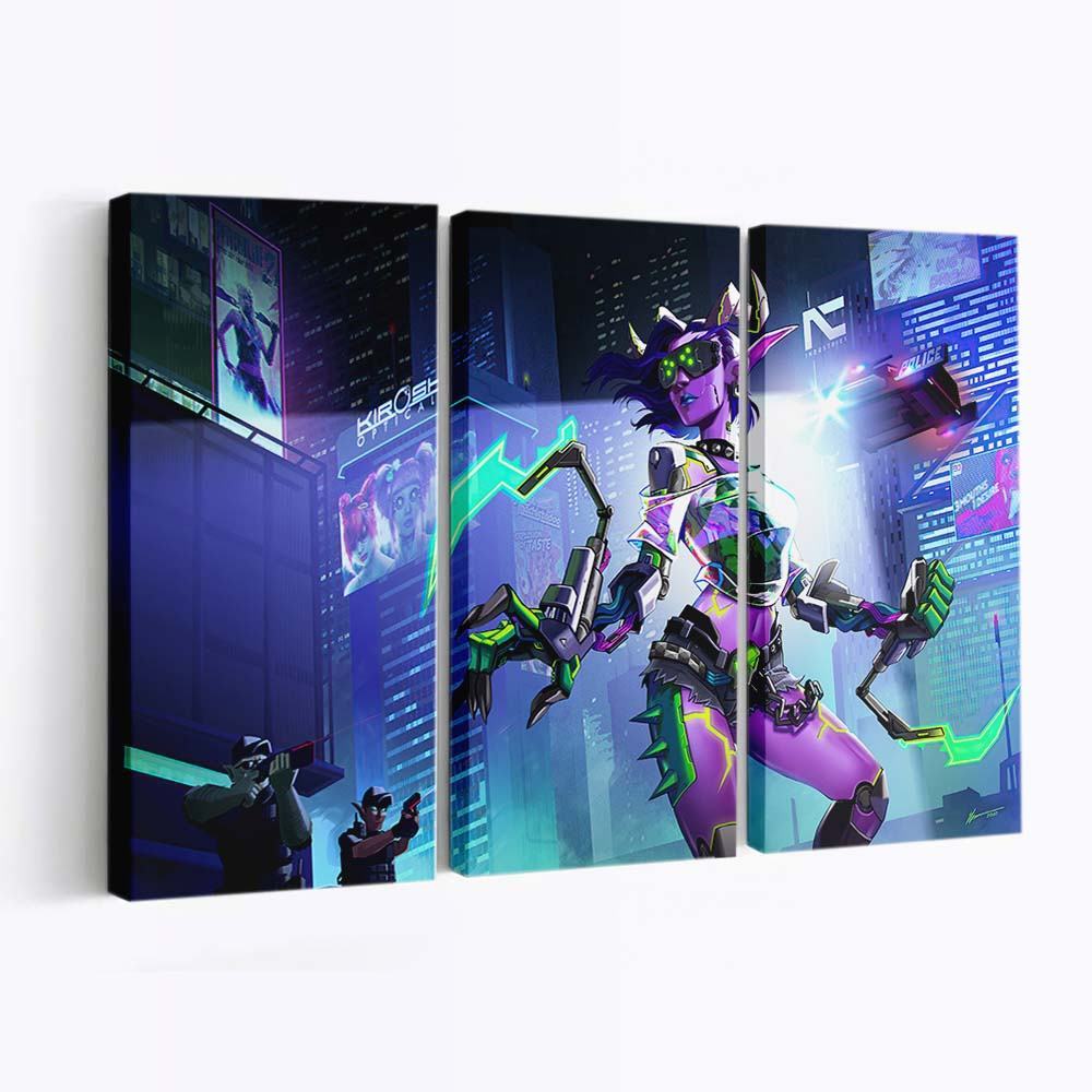 world of warcraft x cyberpunk 2077 za